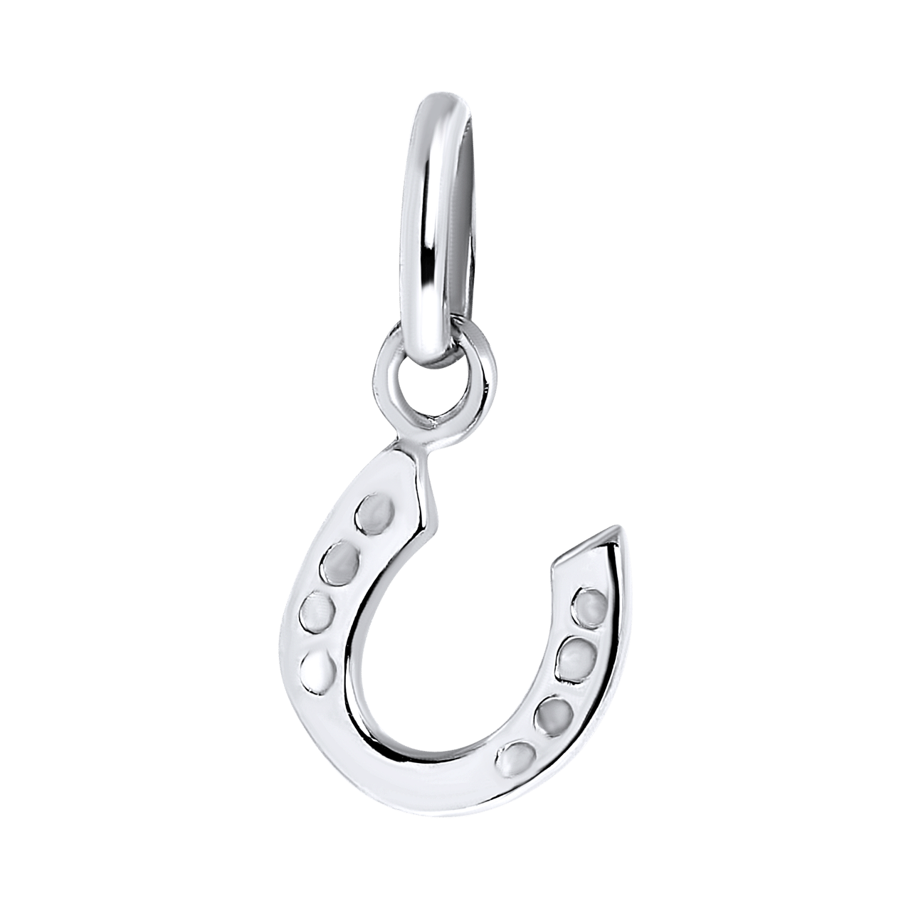 Anhänger, 925 Silber, Hufeisen