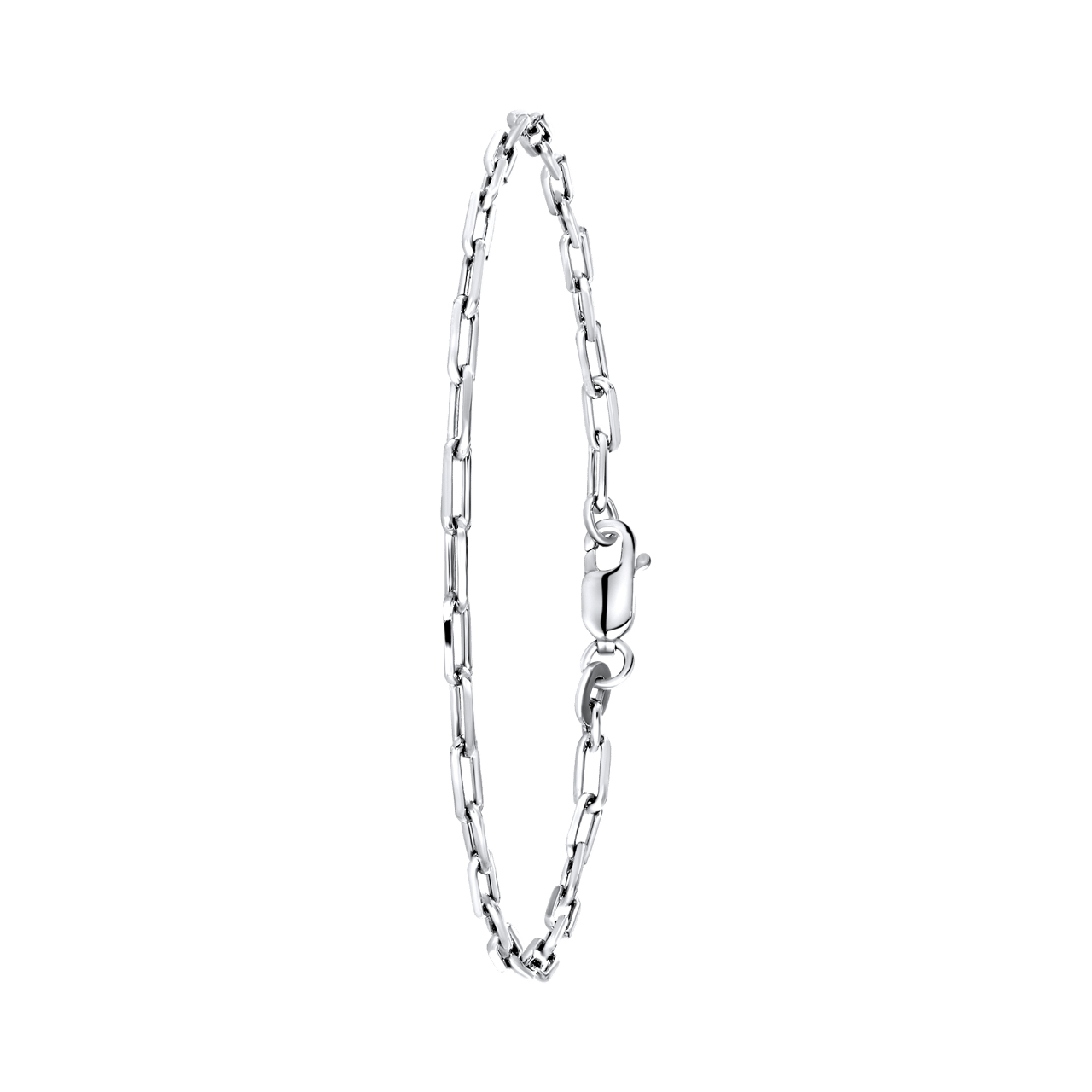 Zilveren armband closed forever 3mm