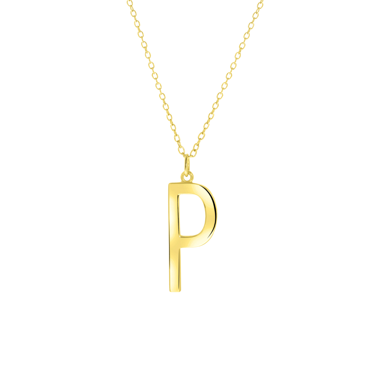 Zilveren goldplated ketting met hanger voor dames