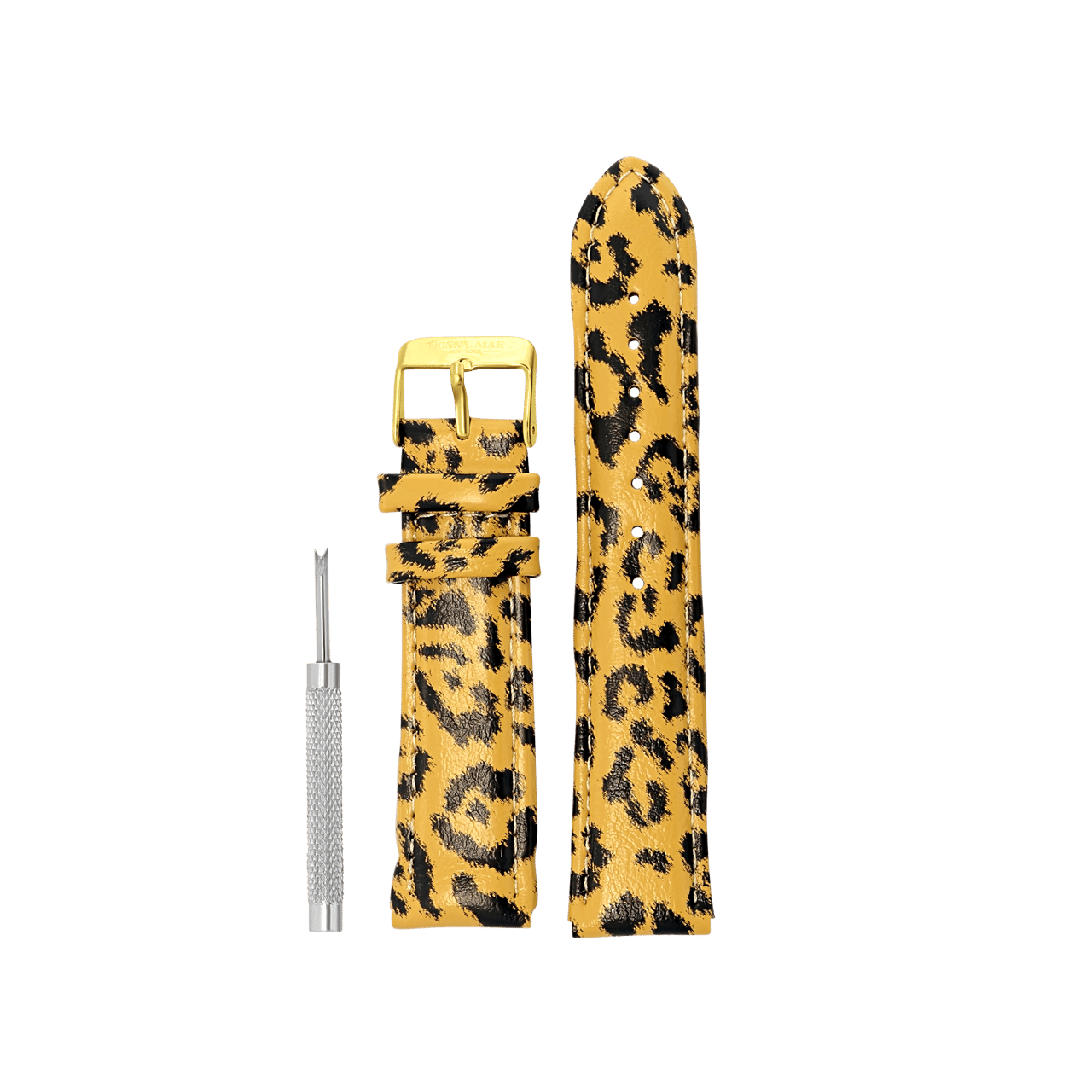 Donna Mae Uhrenarmband, Leopardenmuster
