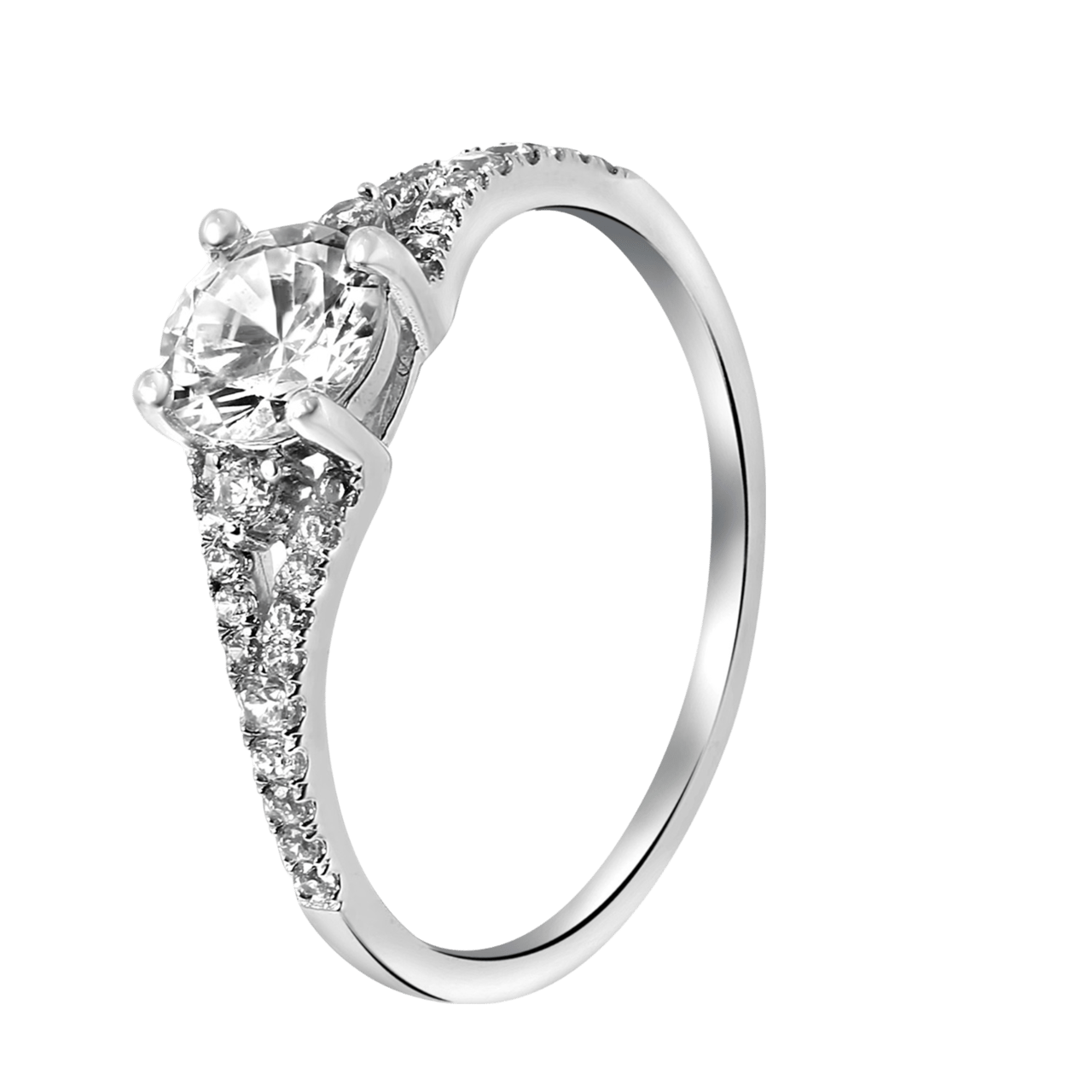 Ring, 925 Silber, mit Zirkonia