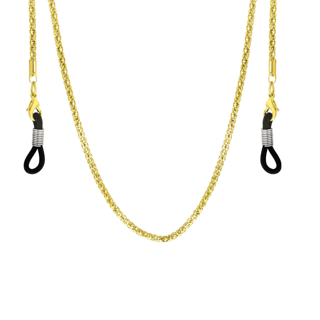 Goldfarbenes Brillenband, Sonnenbrille, Kugeln