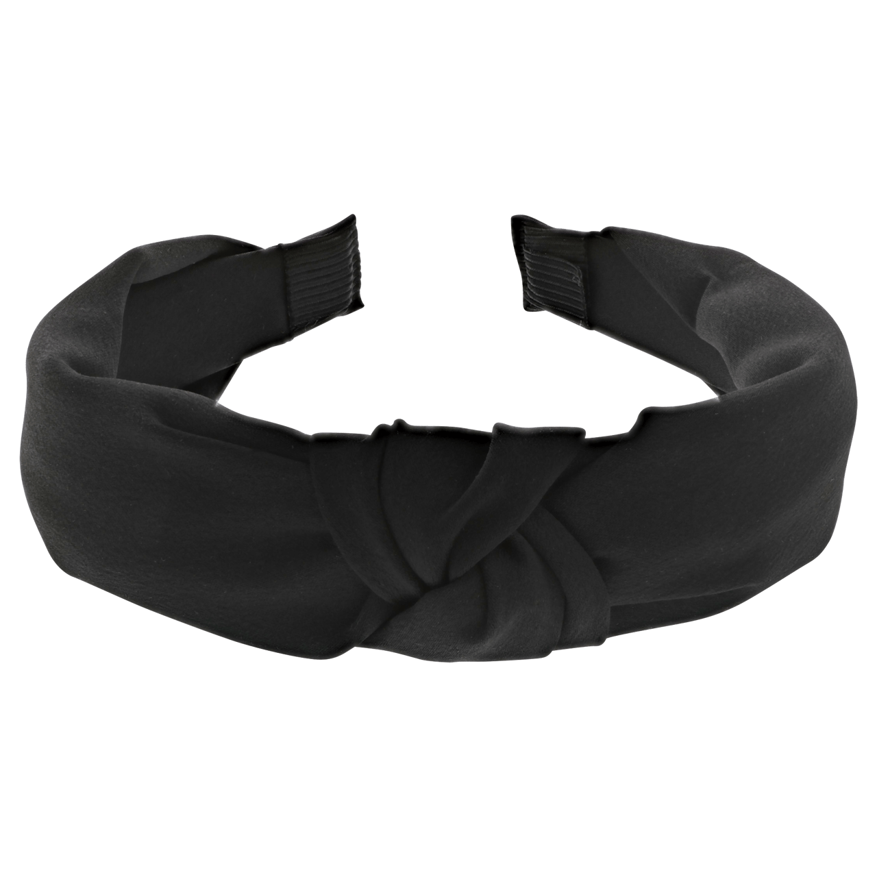 Diadem mit Stoff in Schwarz