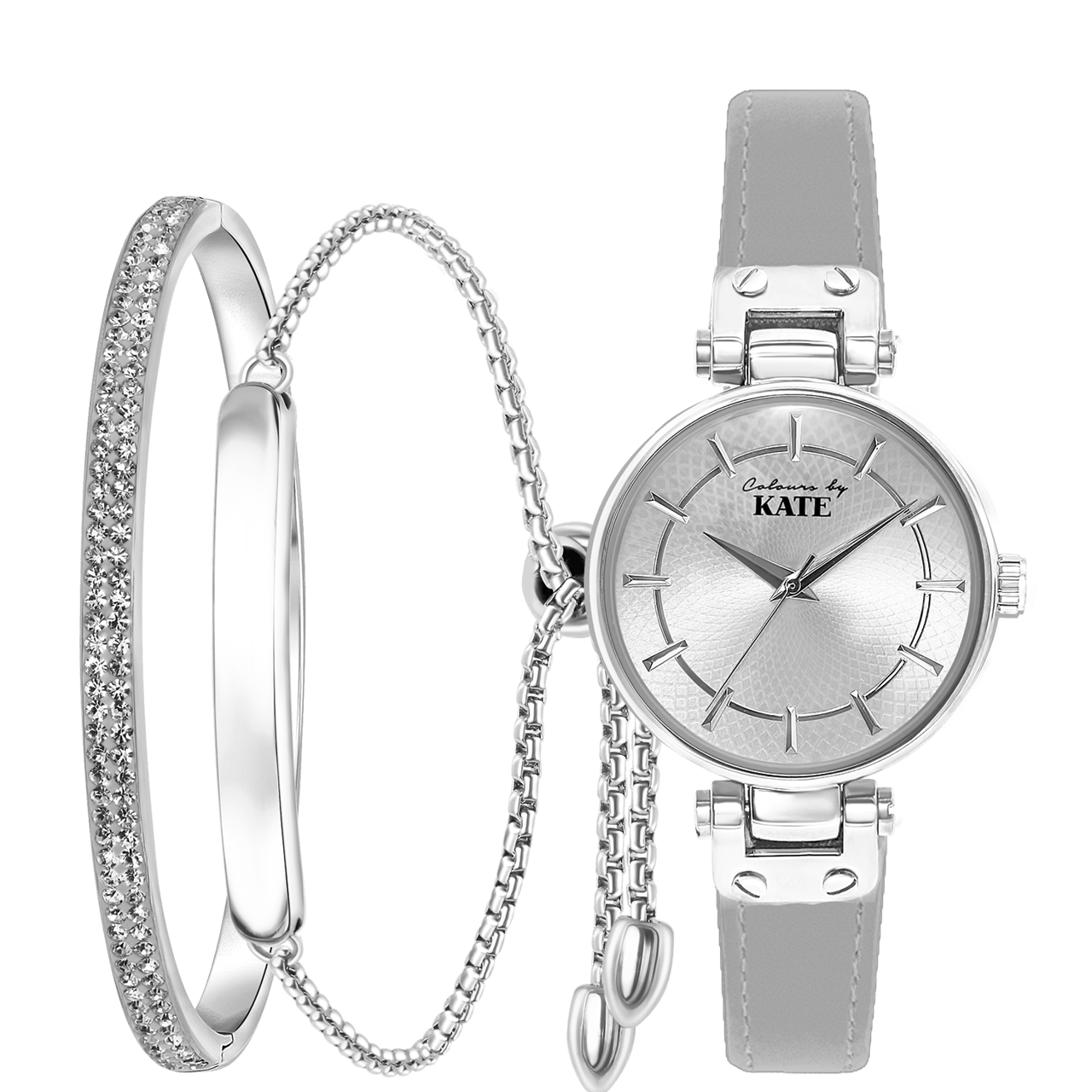 Gerecycled stainless steel set colours by kate met kristal