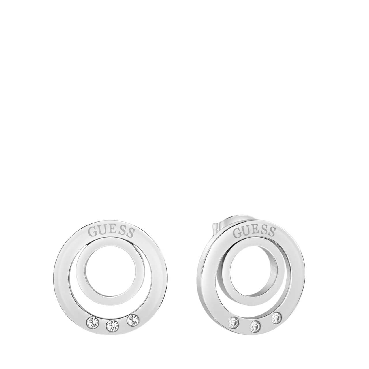 Guess stainless steel oorbellen ETERNAL CIRCLES