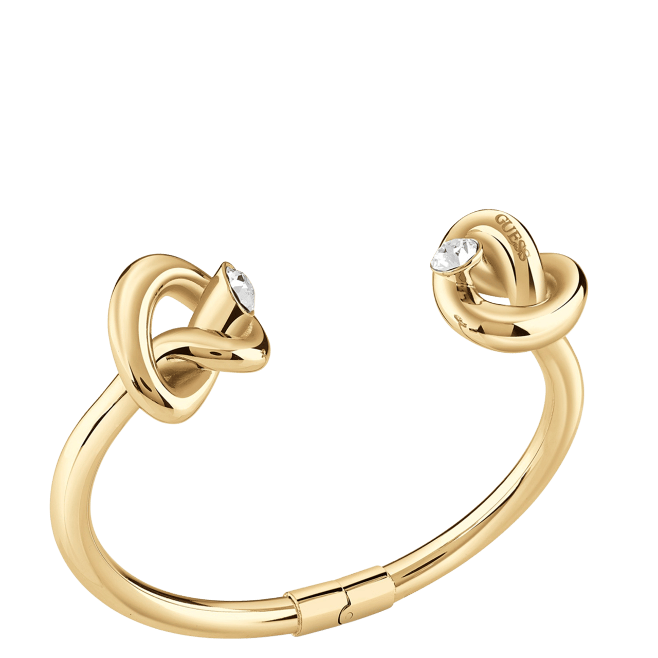 Guess stalen goldplated armband GUESS KNOT