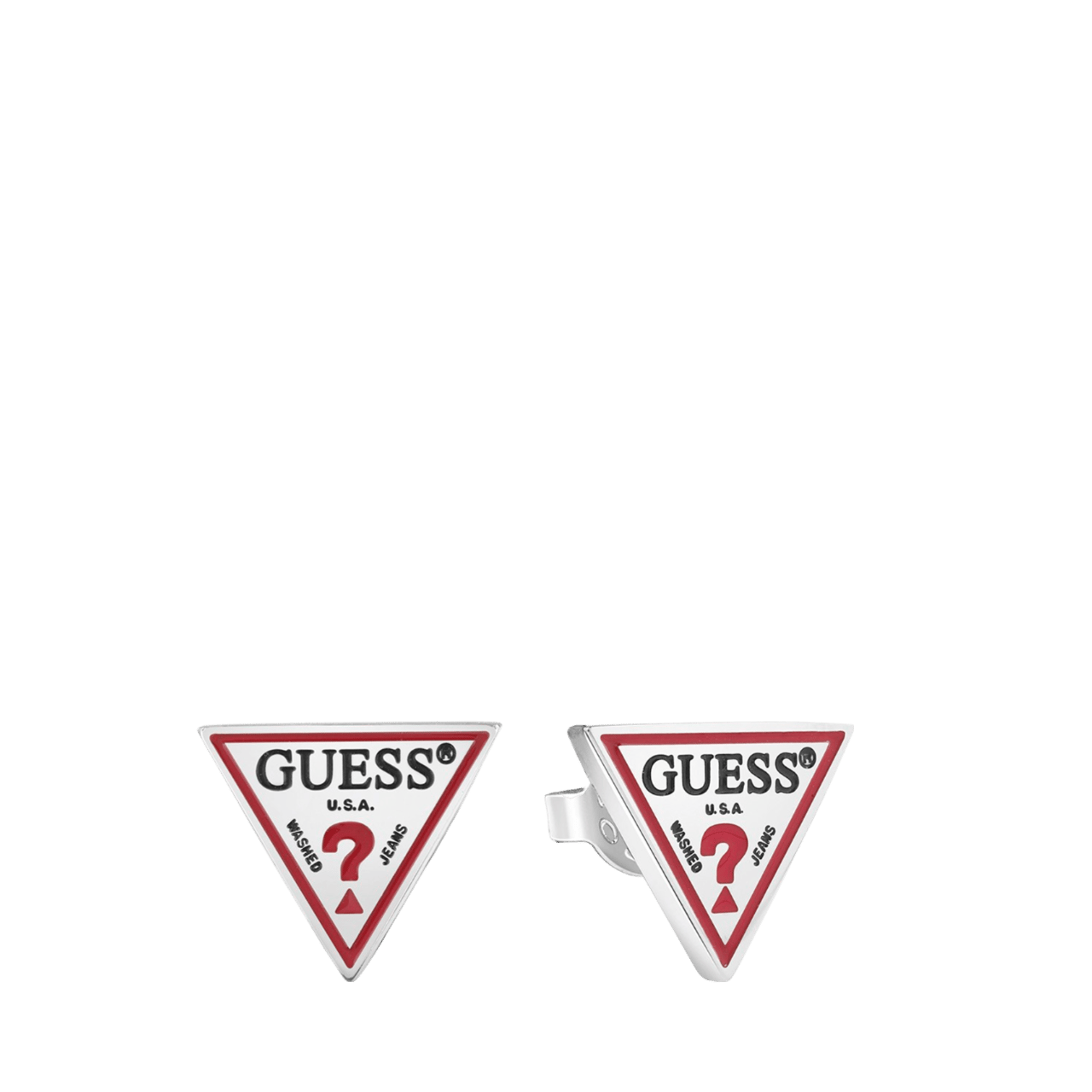 Guess stalen oorbellen L.A. GUESSERS