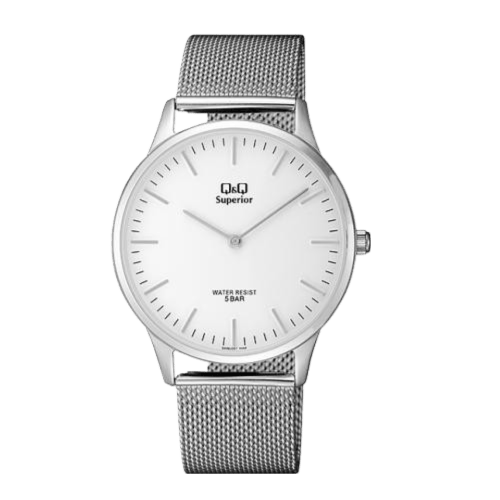Q&Q Superior horloge met mesh band