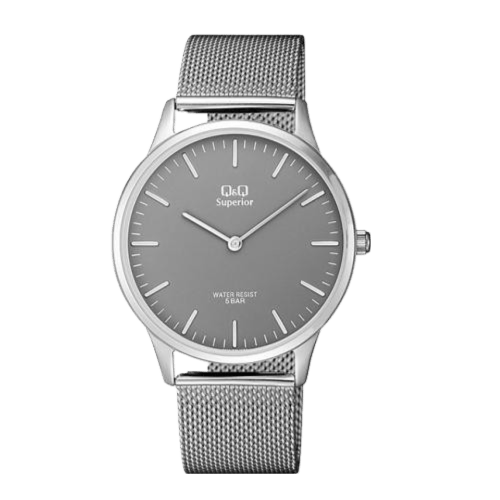 Q&Q Superior horloge met mesh band