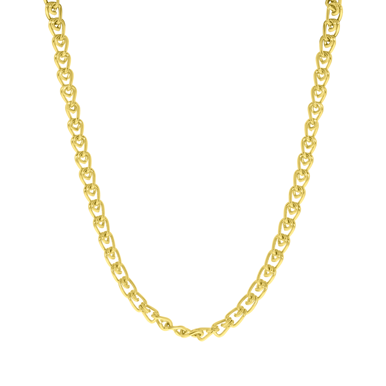 Goudkleurige bijoux ketting