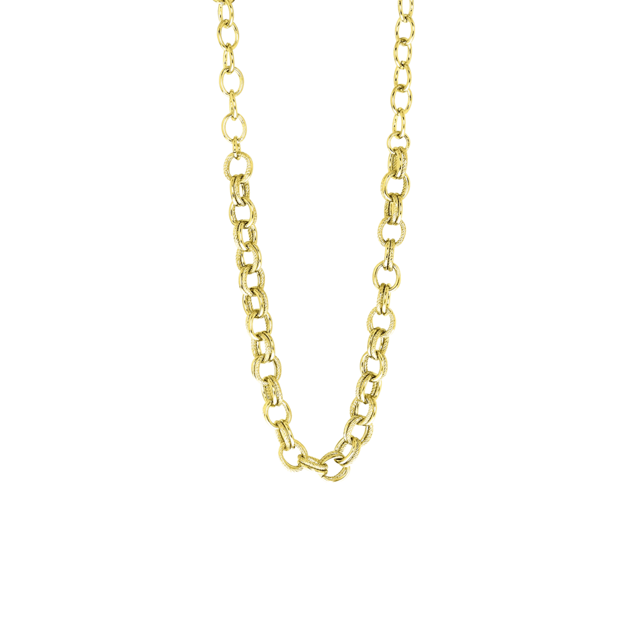 Goudkleurige bijoux ketting