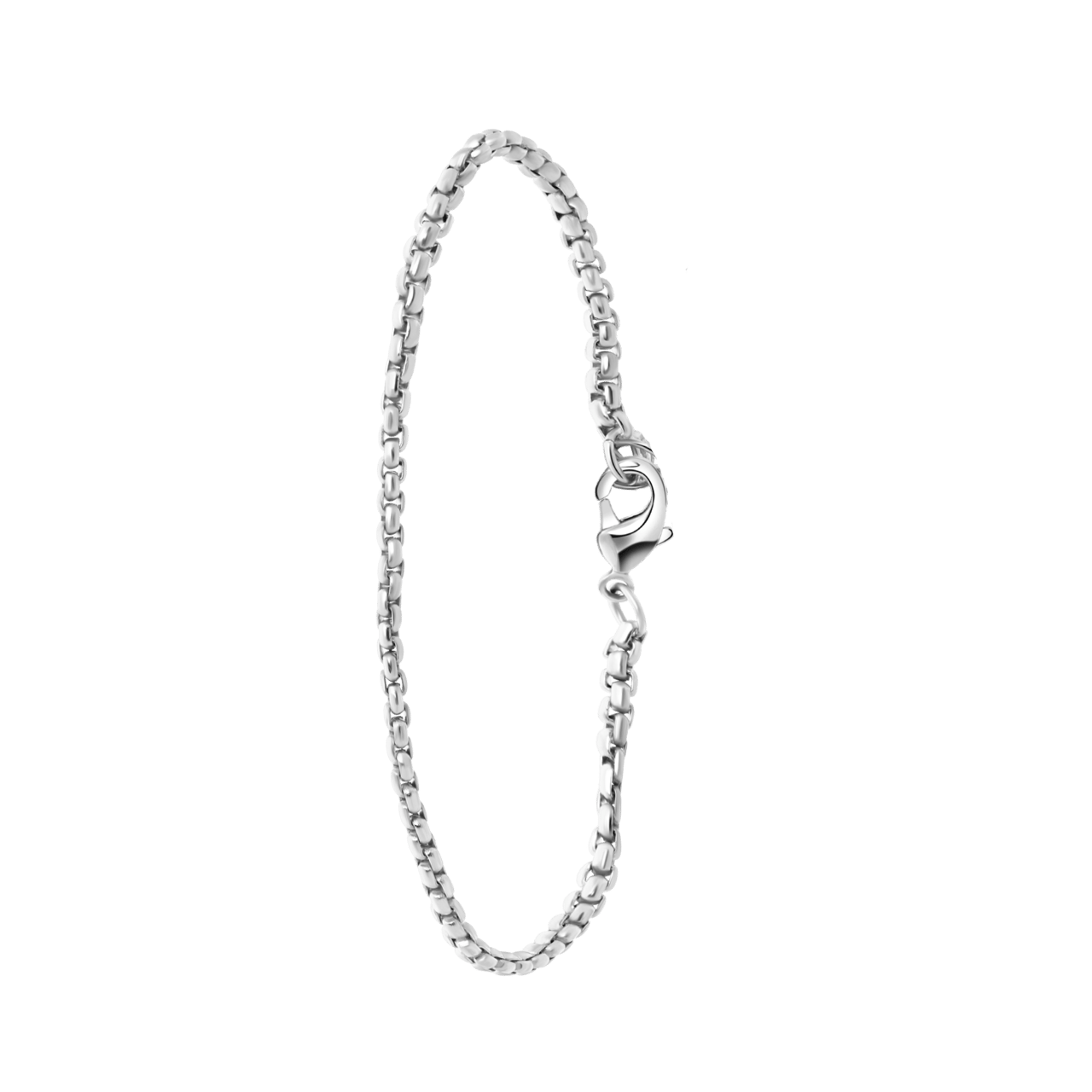 Zilverkleurige byoux armband
