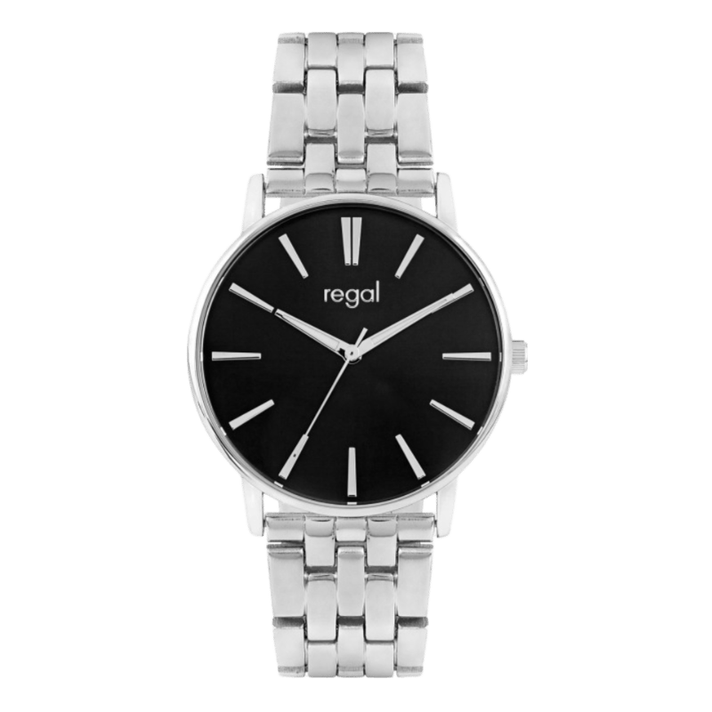 Regal heren horloge met stainless steel band