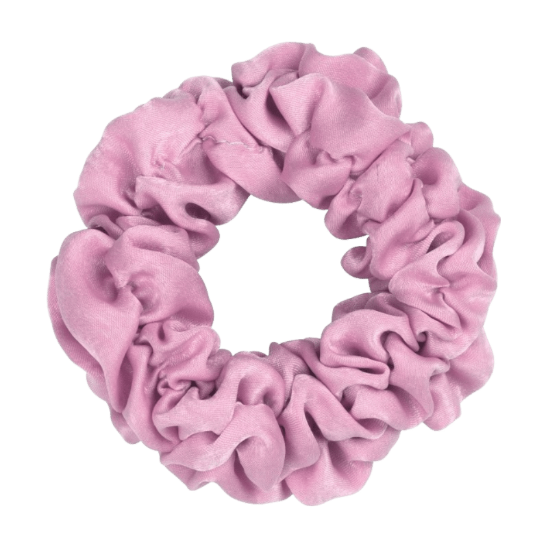 Roze scrunchie