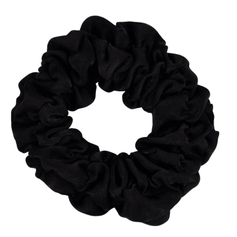 Zwarte scrunchie