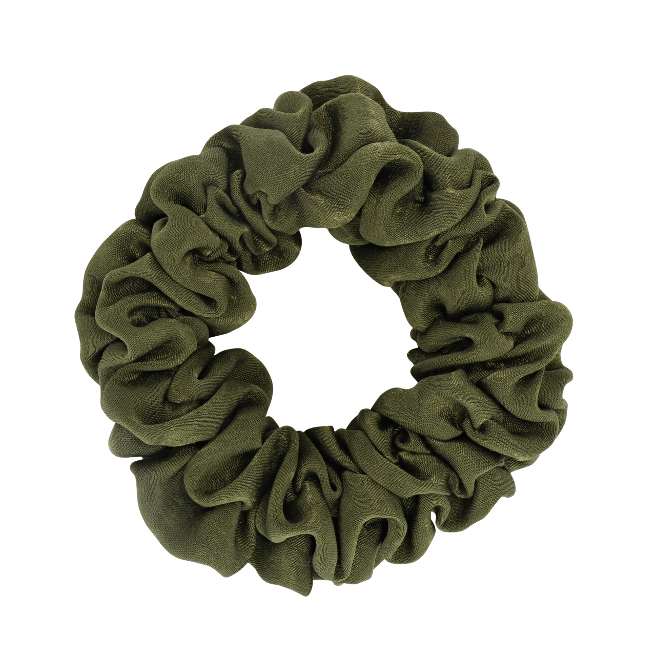Groene srunchie