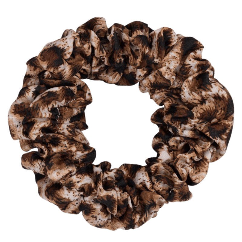 Scrunchie mit Leopardenmuster