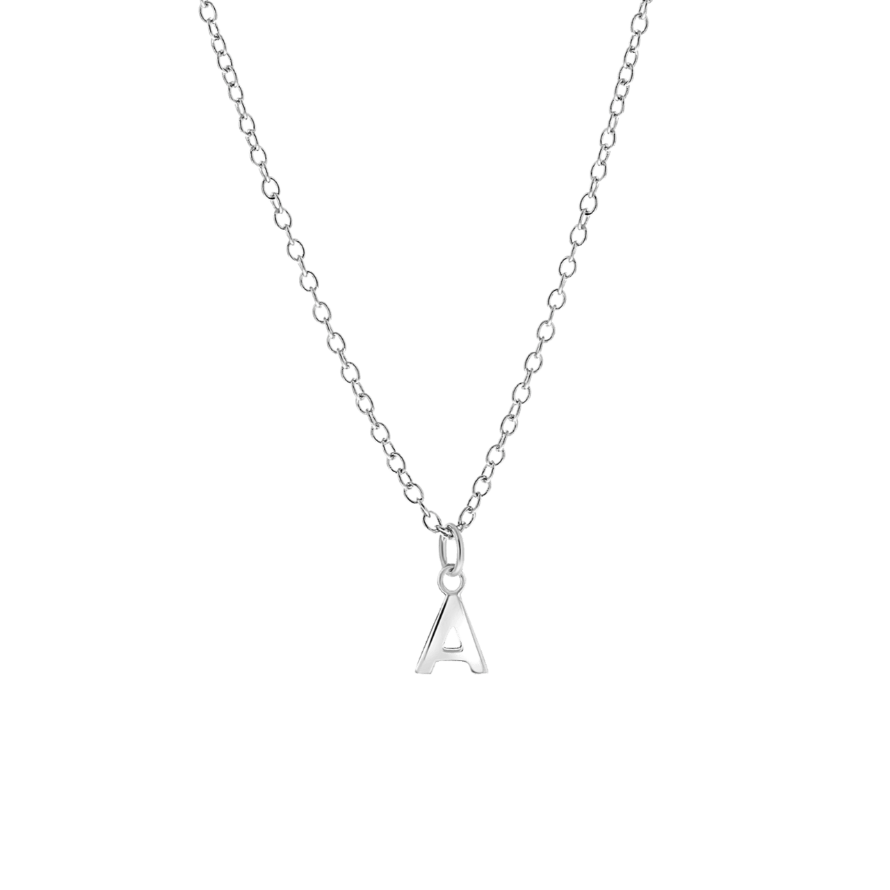 Kinderkette aus 925 Silber, Alphabet