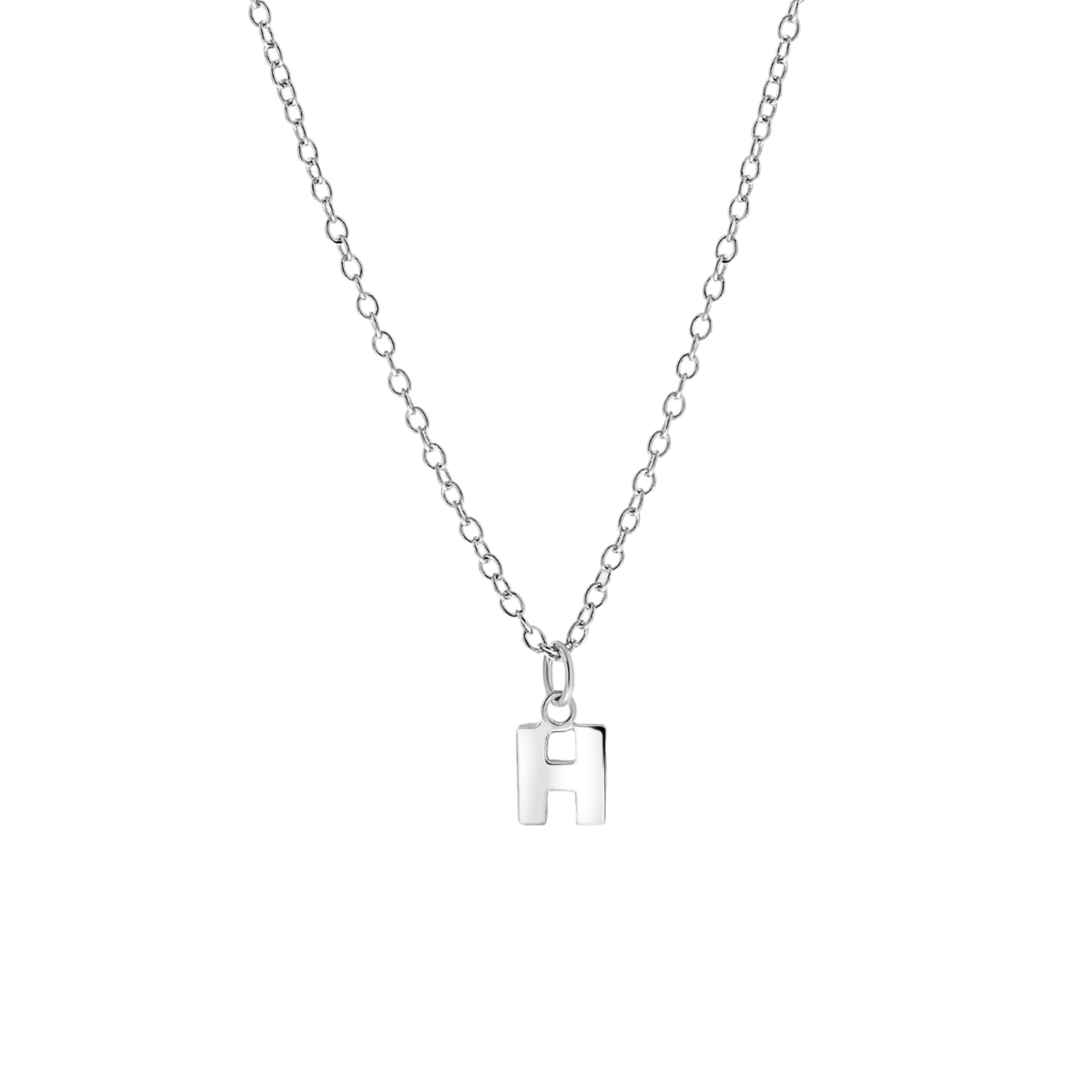 Kinderkette aus 925 Silber, Alphabet