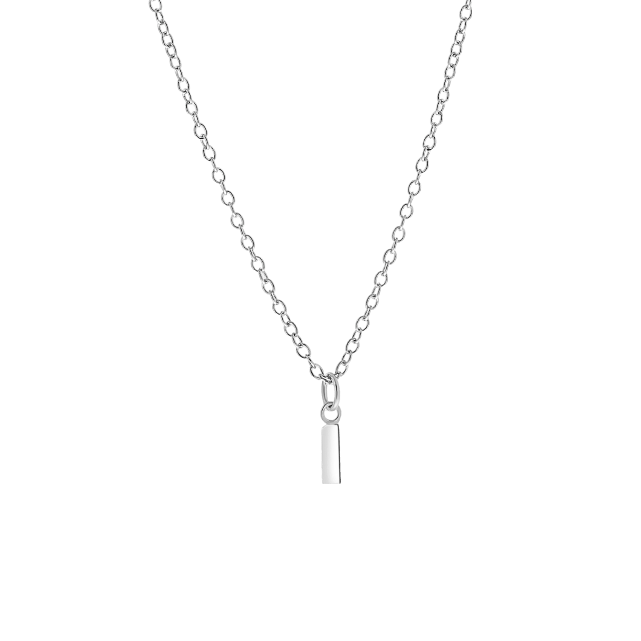 Kinderkette aus 925 Silber, Alphabet
