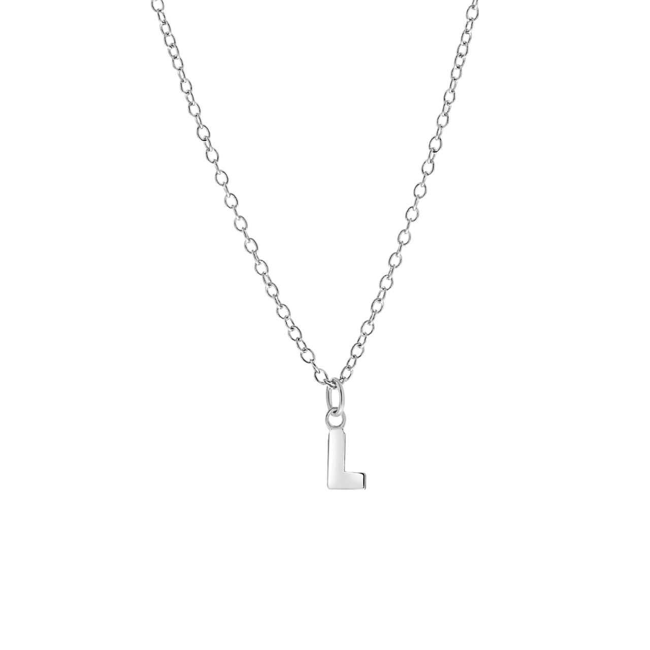 Kinderkette aus 925 Silber, Alphabet