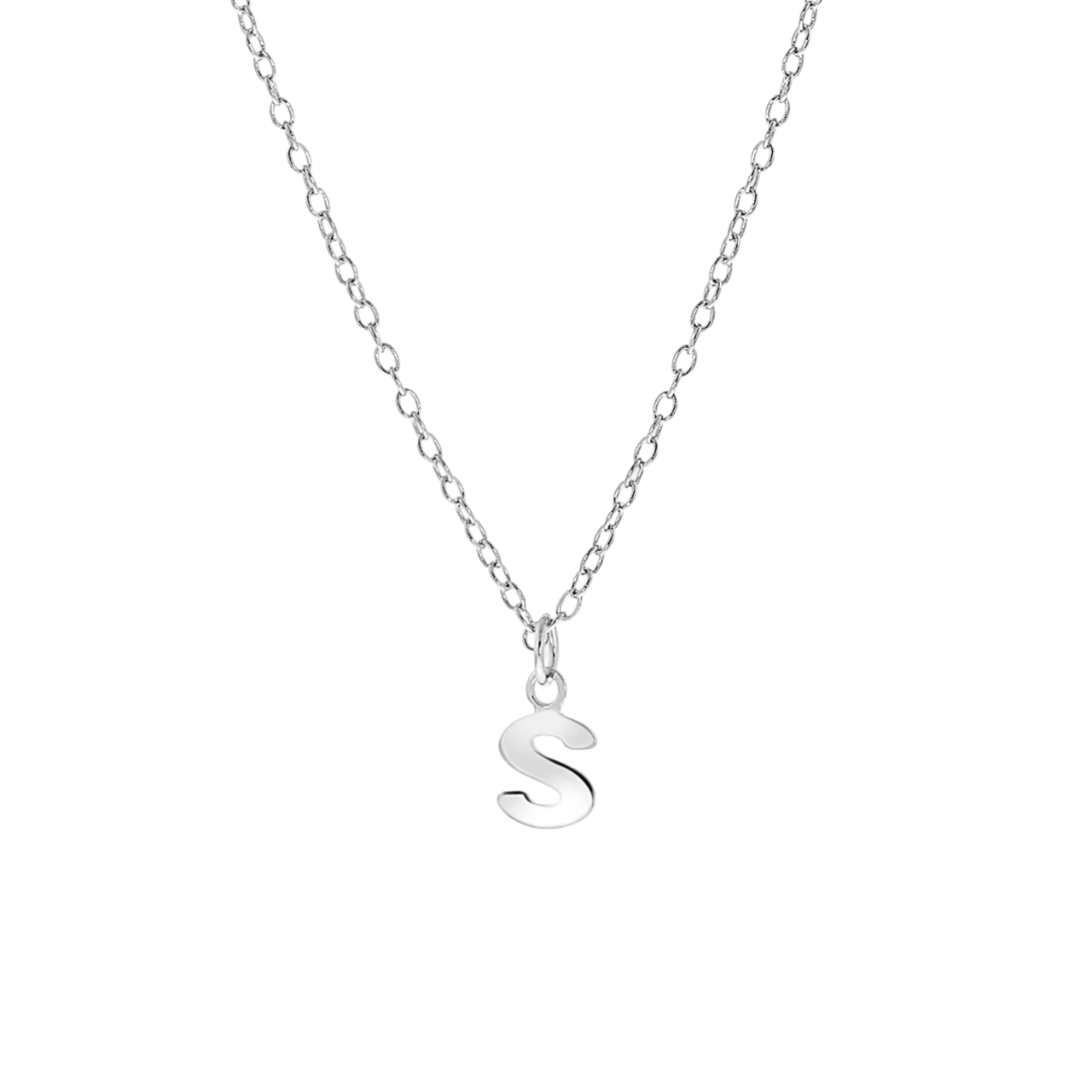Kinderkette aus 925 Silber, Alphabet