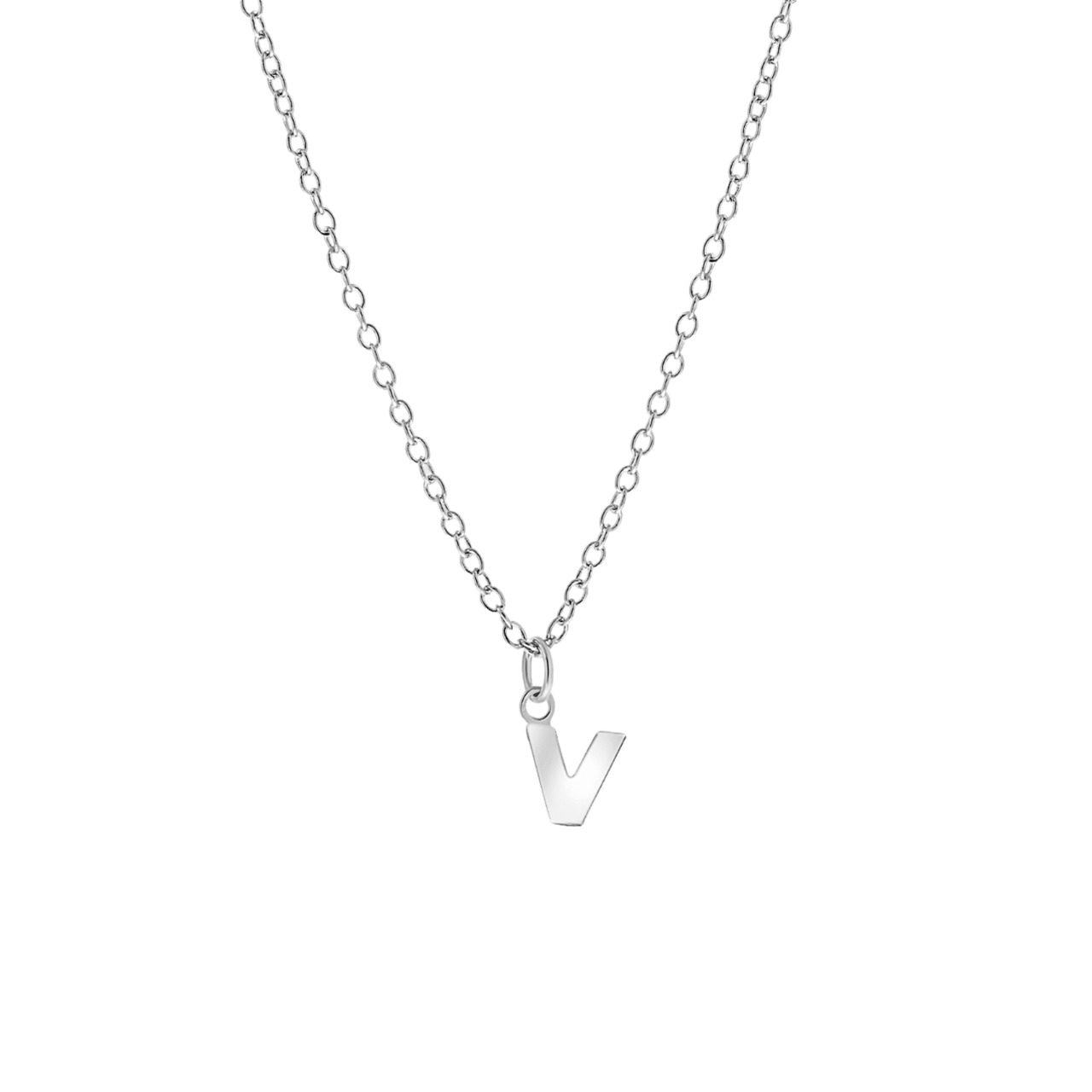 Kinderkette aus 925 Silber, Alphabet