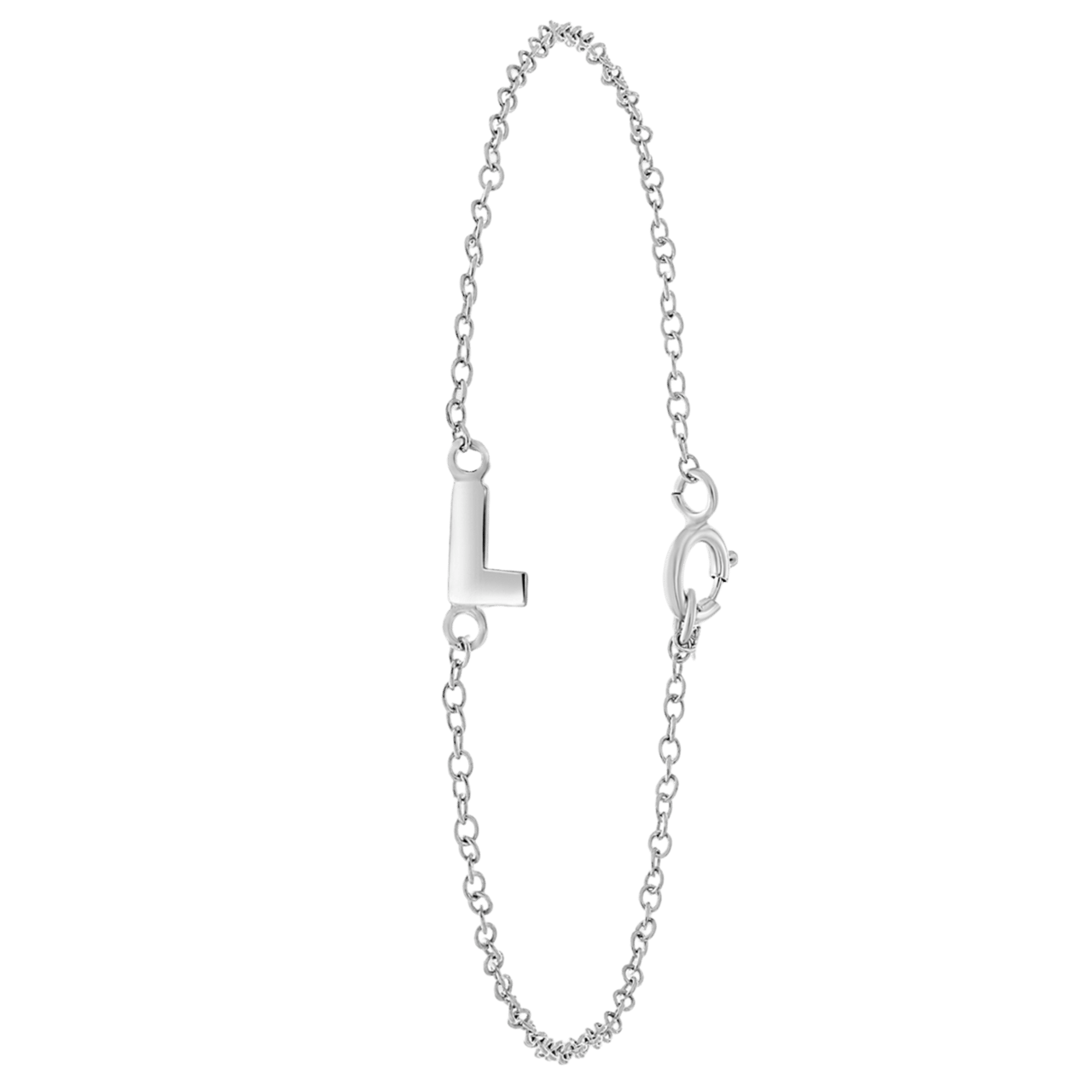 Kinderarmband aus 925 Silber, Alphabet