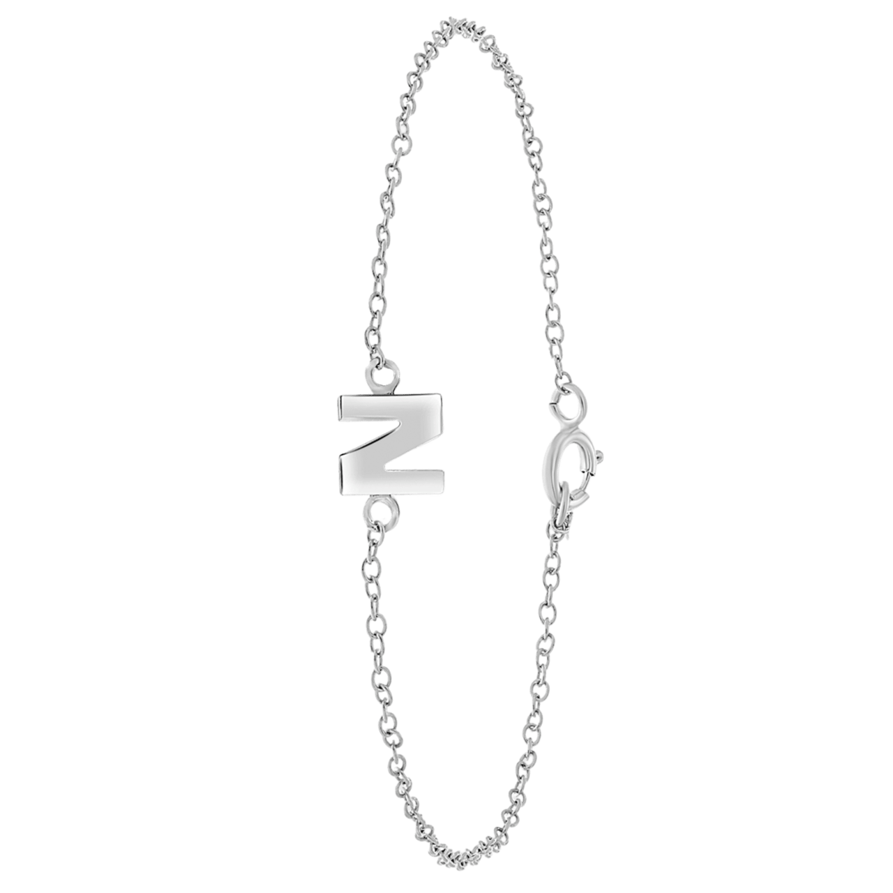 Kinderarmband aus 925 Silber, Alphabet