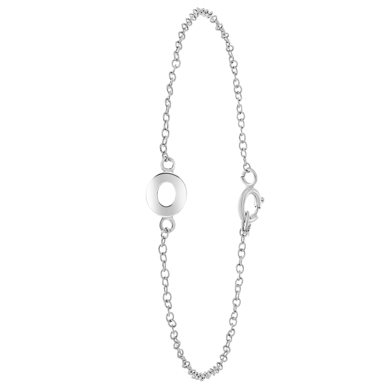 Kinderarmband aus 925 Silber, Alphabet