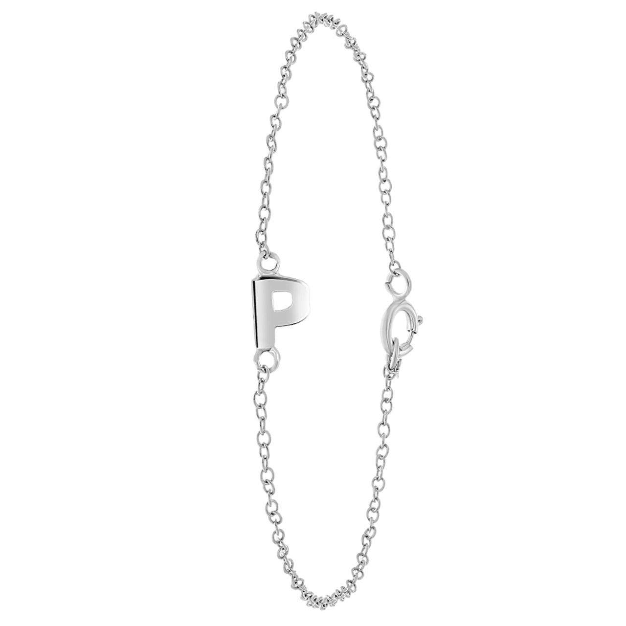 Kinderarmband aus 925 Silber, Alphabet
