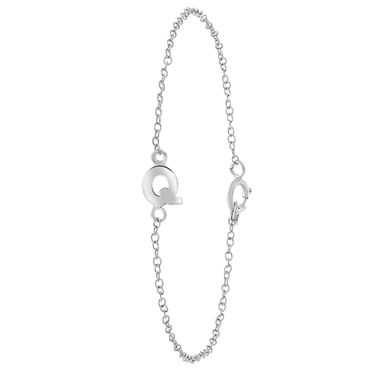 Kinderarmband aus 925 Silber, Alphabet