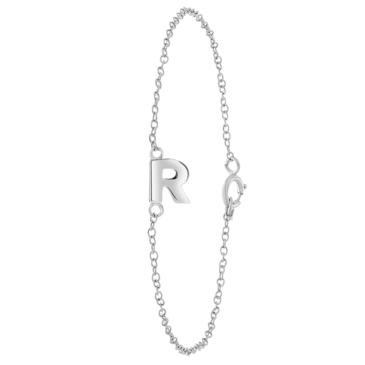 Kinderarmband aus 925 Silber, Alphabet