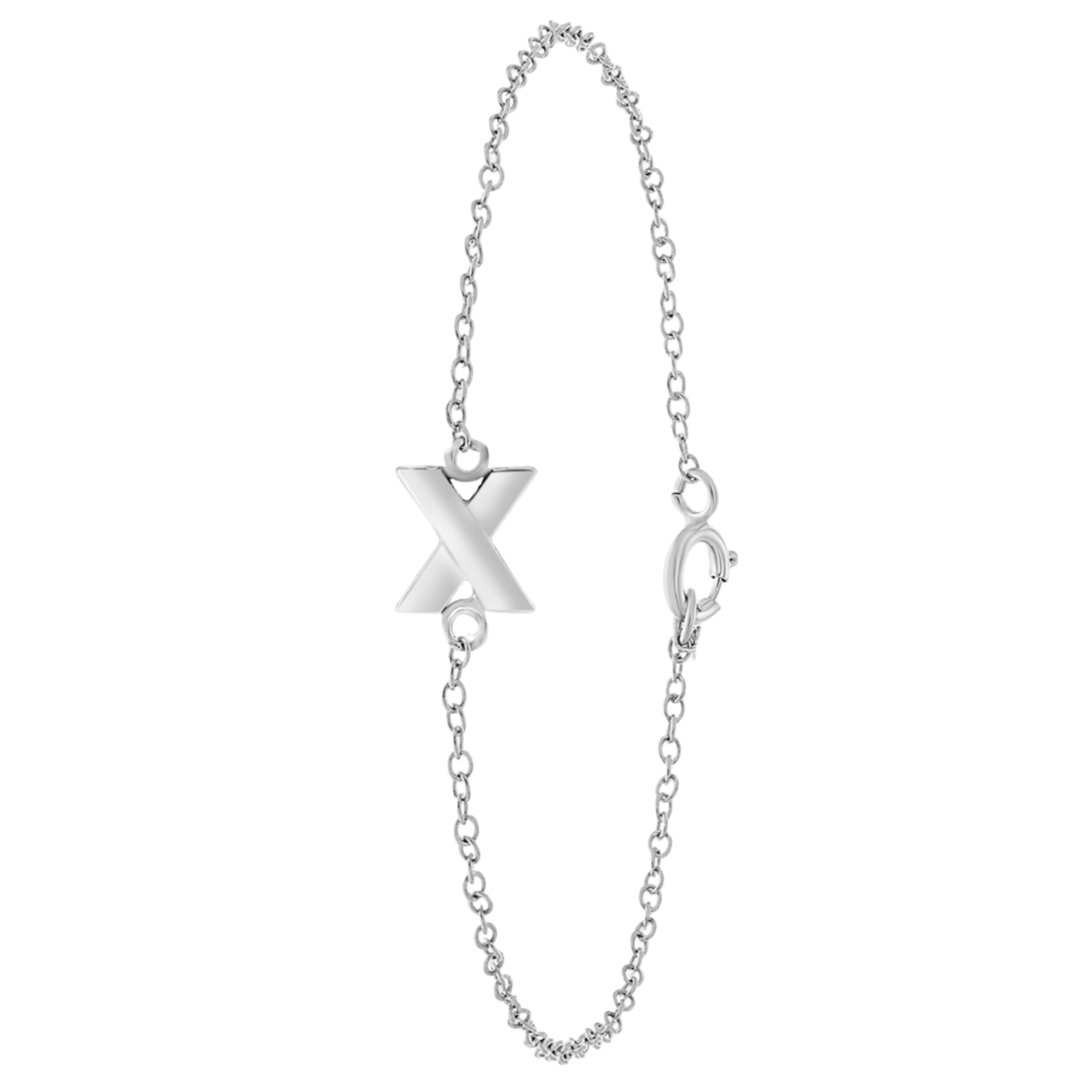 Kinderarmband aus 925 Silber, Alphabet