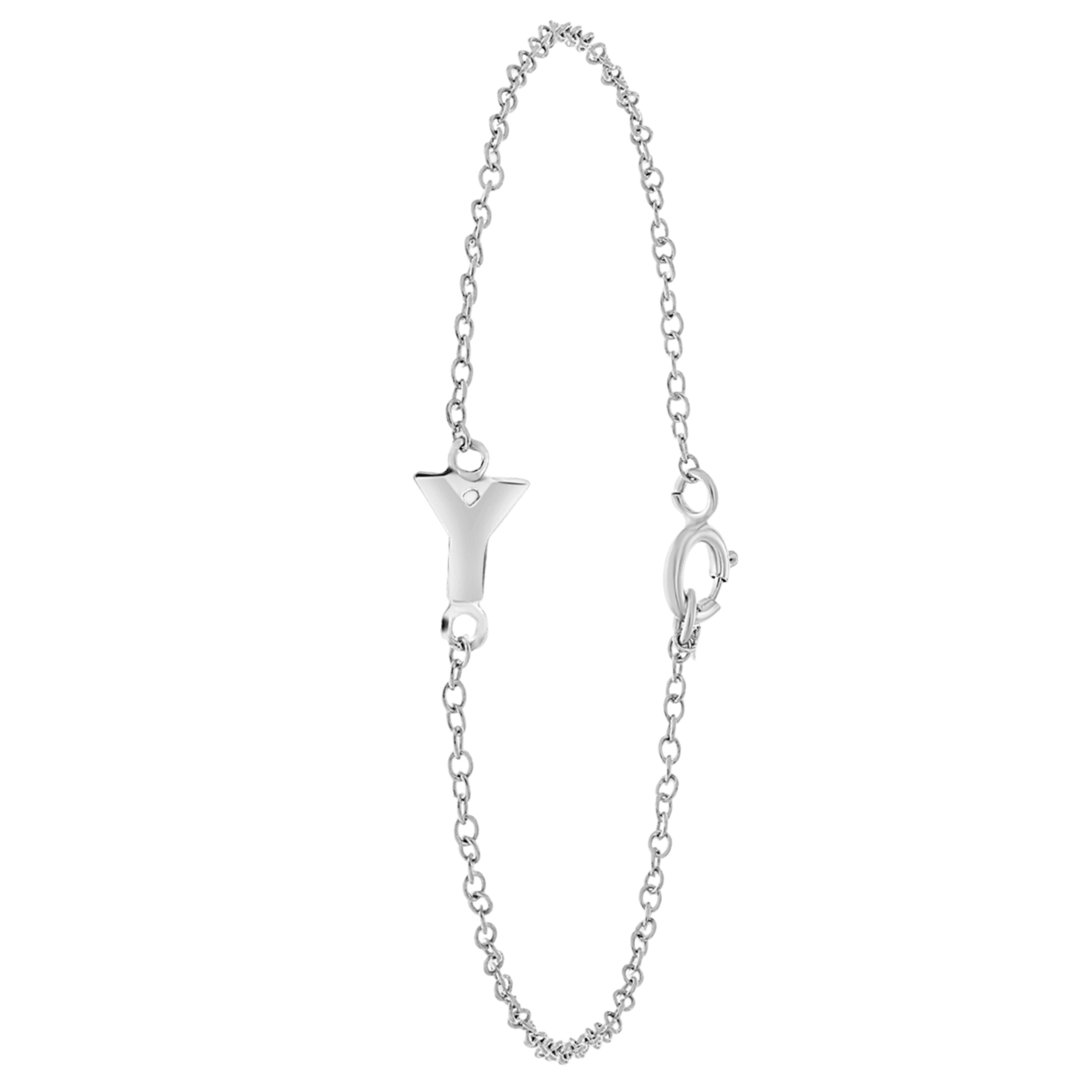 Kinderarmband aus 925 Silber, Alphabet
