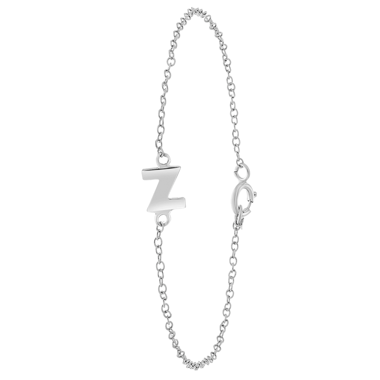 Kinderarmband aus 925 Silber, Alphabet