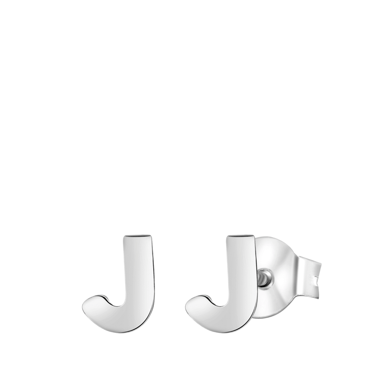 Kinderohrringe aus 925 Silber, Alphabet