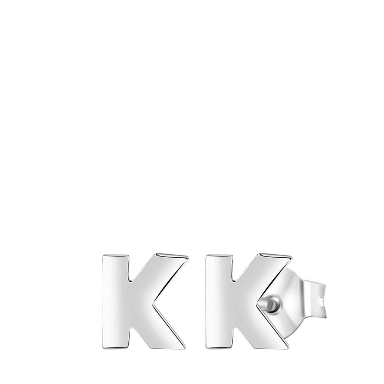 Kinderohrringe aus 925 Silber, Alphabet