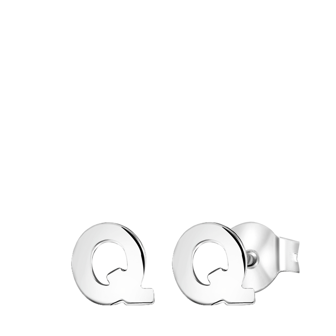 Kinderohrringe aus 925 Silber, Alphabet