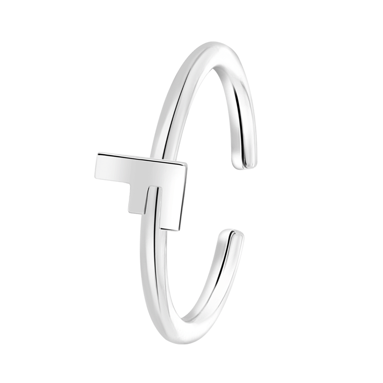 Kinderring aus 925 Silber, Alphabet