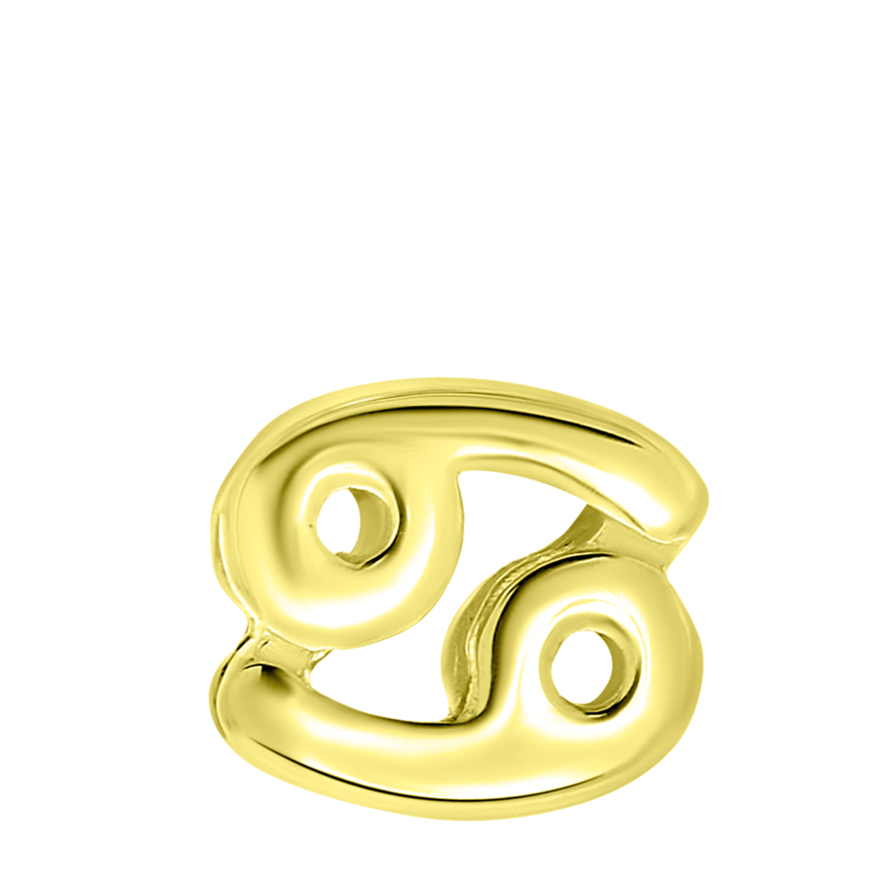 Zilveren hanger goldplated sterrenbeeld