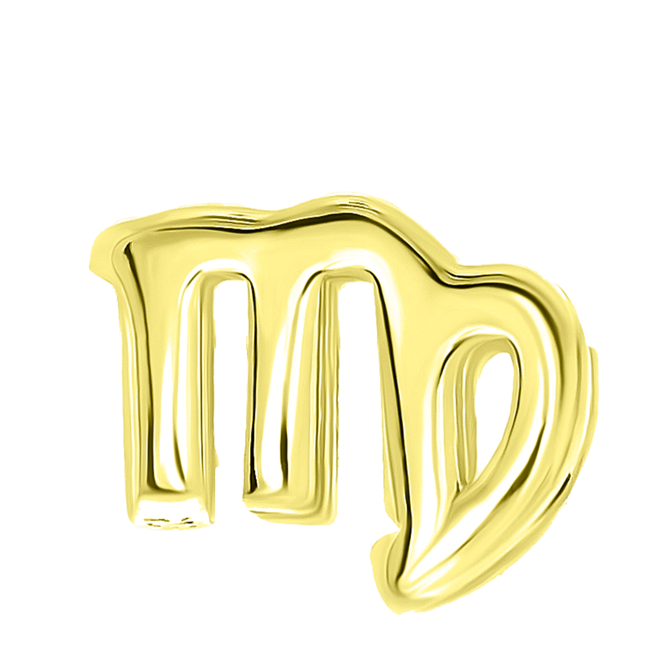 Zilveren goldplated sterrenbeeldhanger voor dames