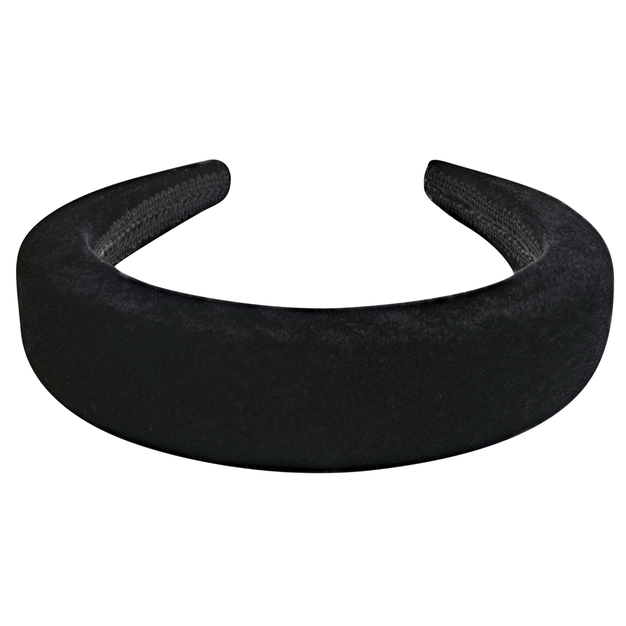 Zwarte velvet diadeem