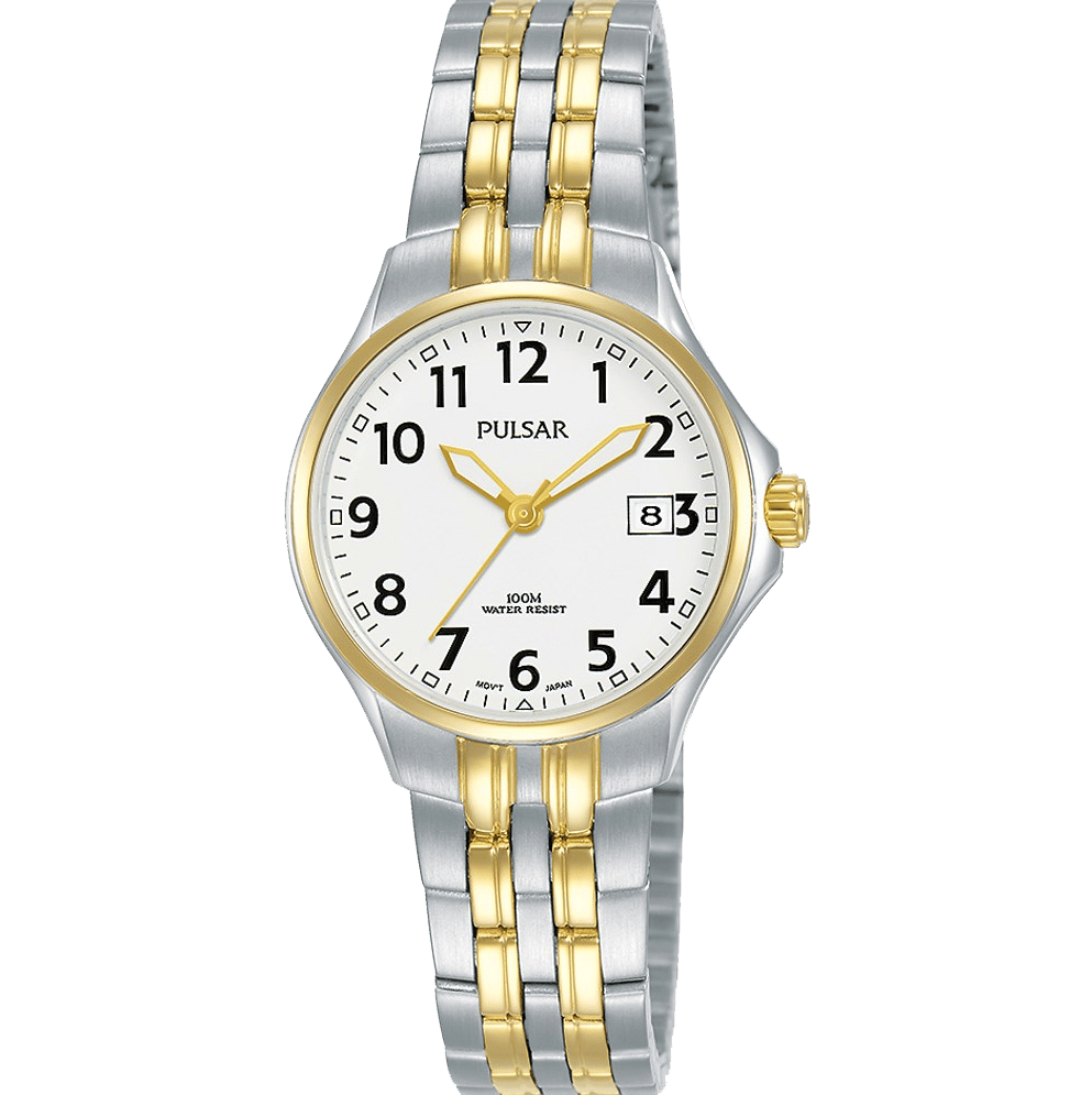 Pulsar bicolor dames horloge PH7488X1