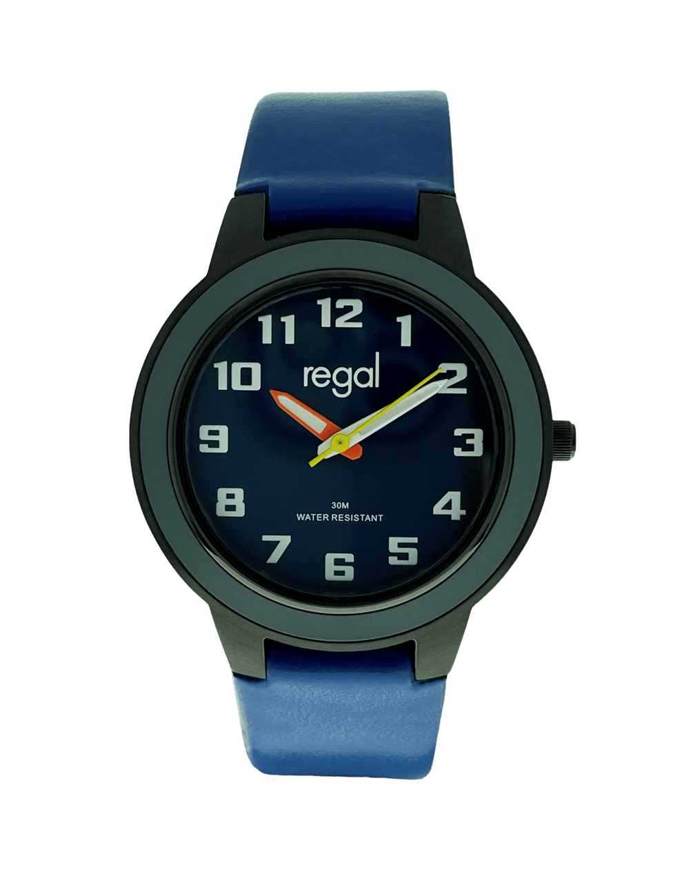Regal Jongens Kinder Horloge Blauw PU leer