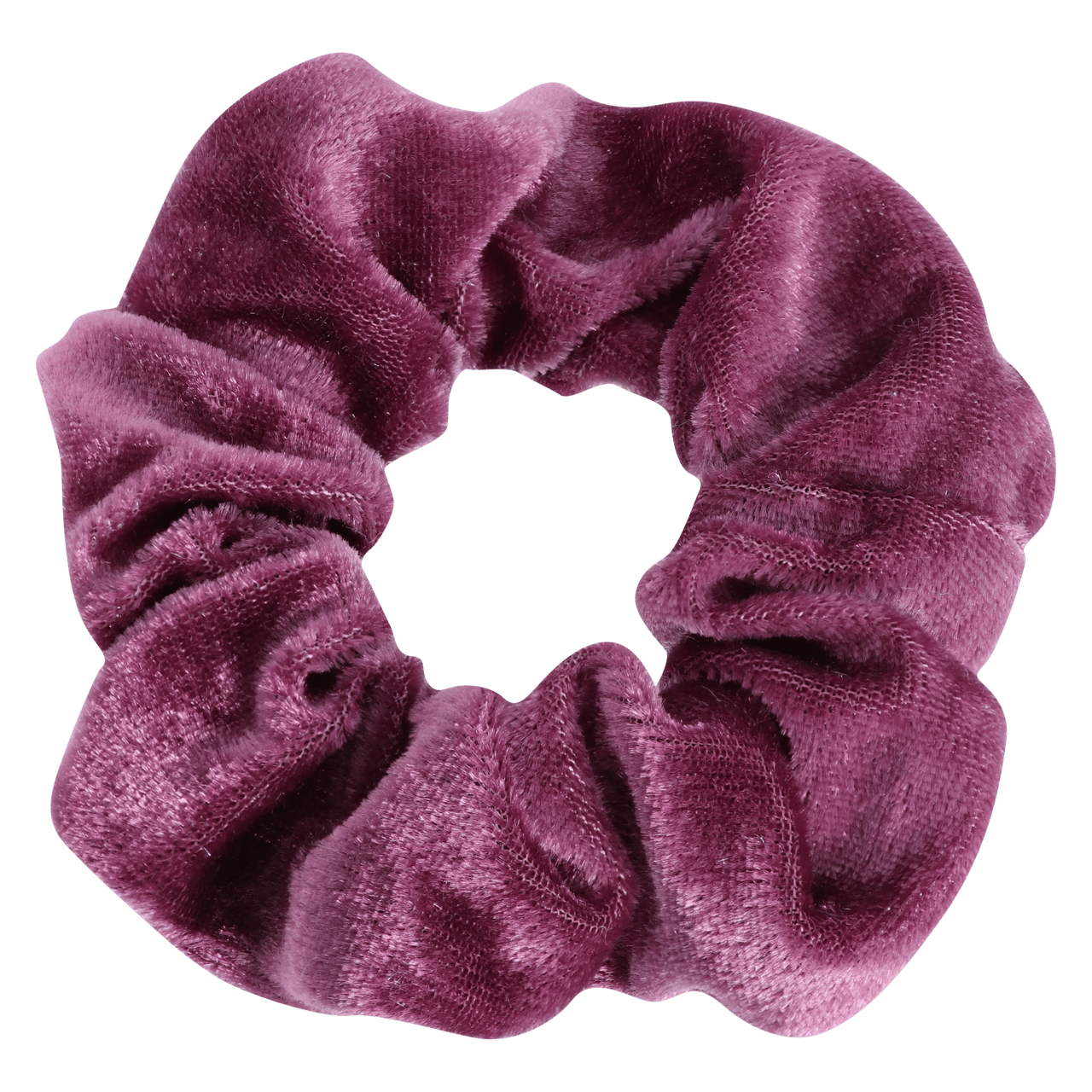 Velvet scrunchie violet