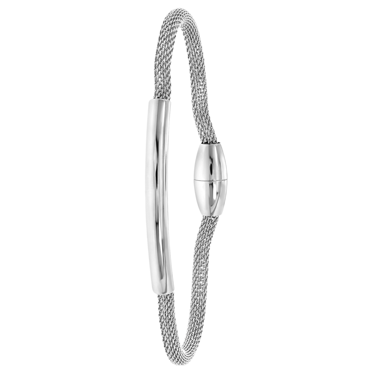 Stainless steel armband mesh bar