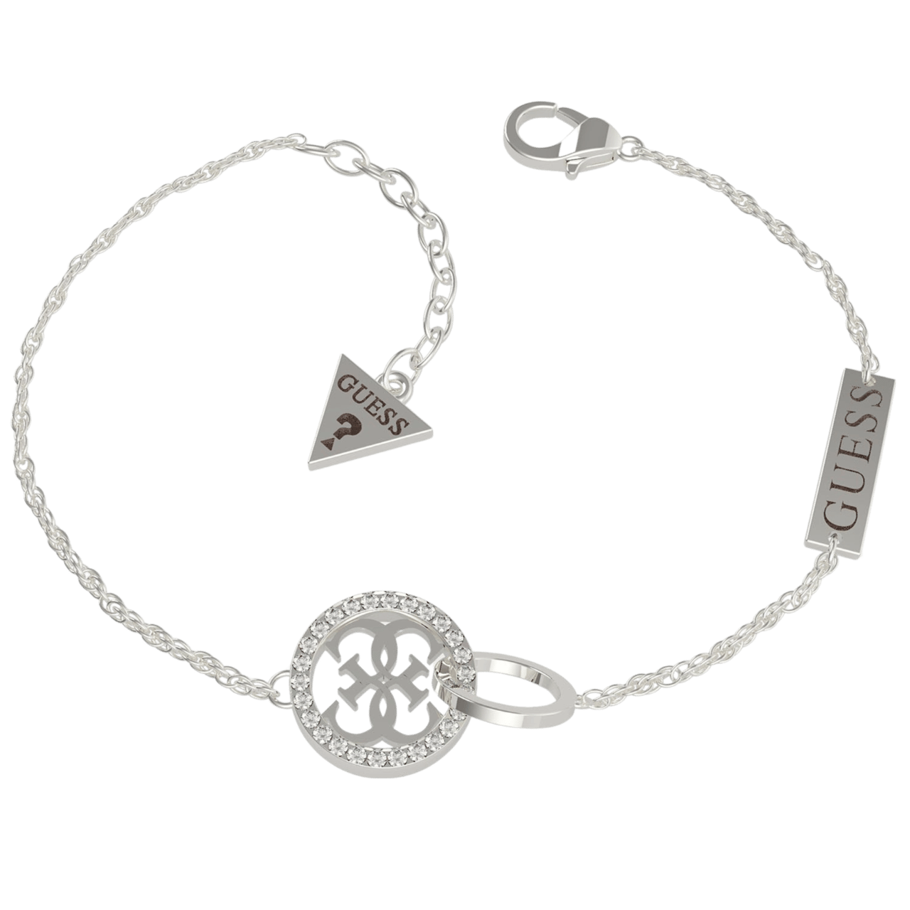 Guess stalen armband 4G EQUILIBRE