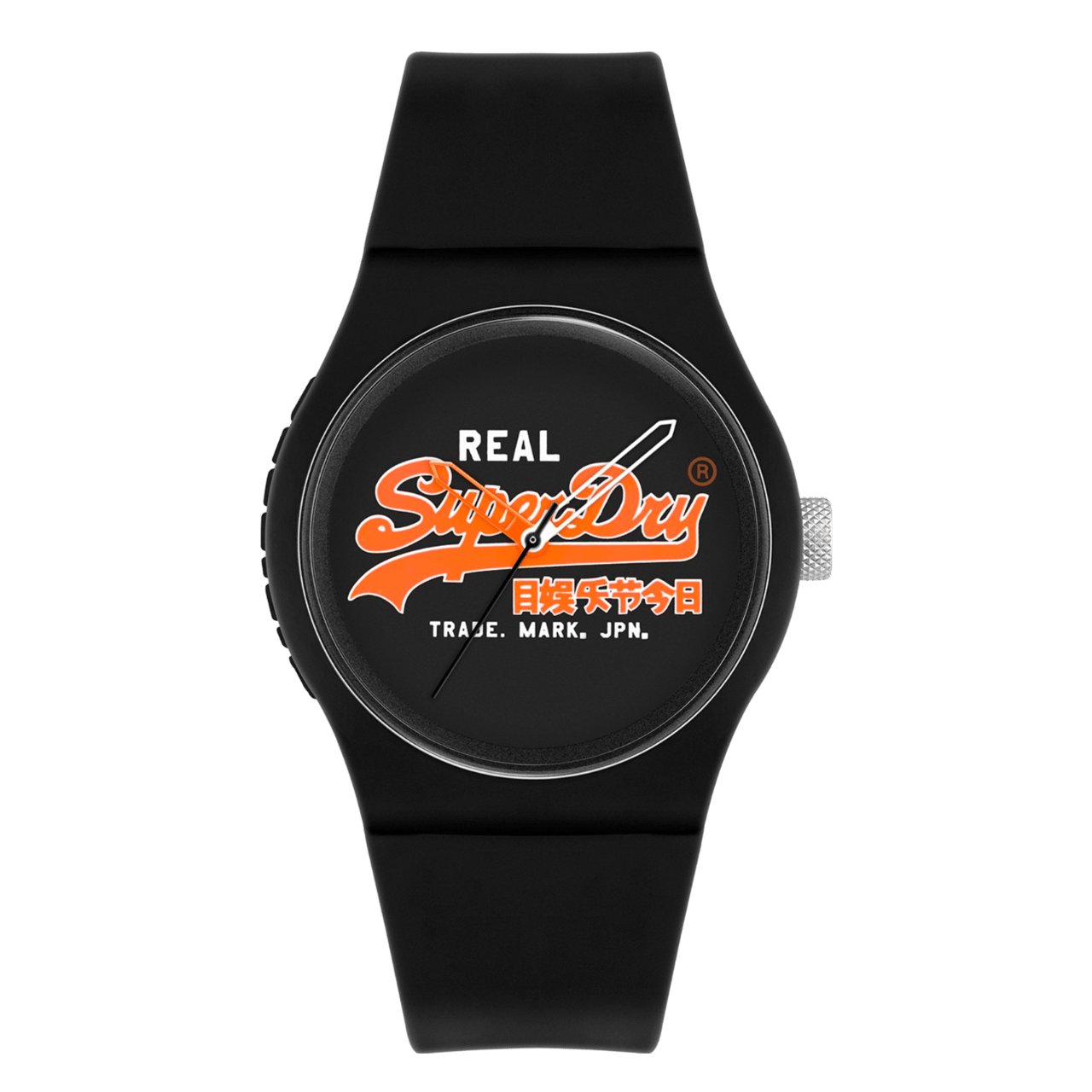 Superdry Horloge Urban Original Zwart SYG280BO