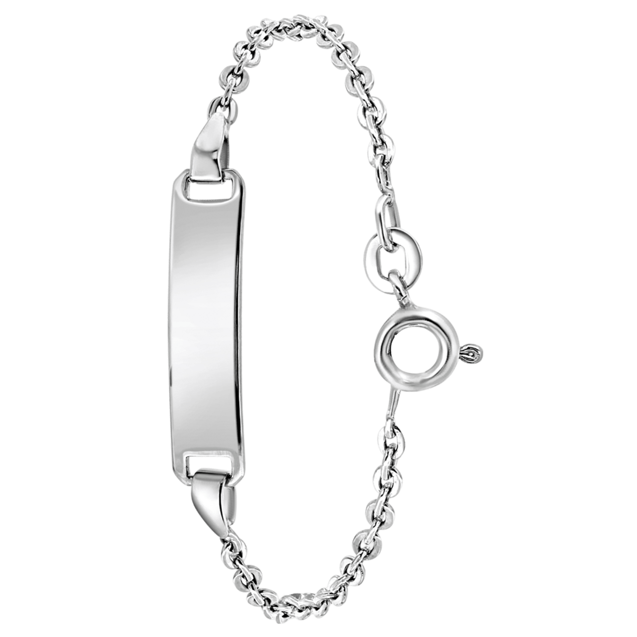 Plattenarmband, 925 Silber